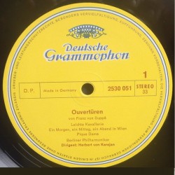 Suppé: Ouvertüren - Leichte Kavallerie - Pique Dame - Die Schöne Galathée, Berliner Philharmoniker, Karajan, LP, DG 2530-051