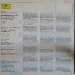 Herbert von Karajan: Festliches Konzert, Berliner Philharmoniker, LP, Deutsche Grammophon 2531-360