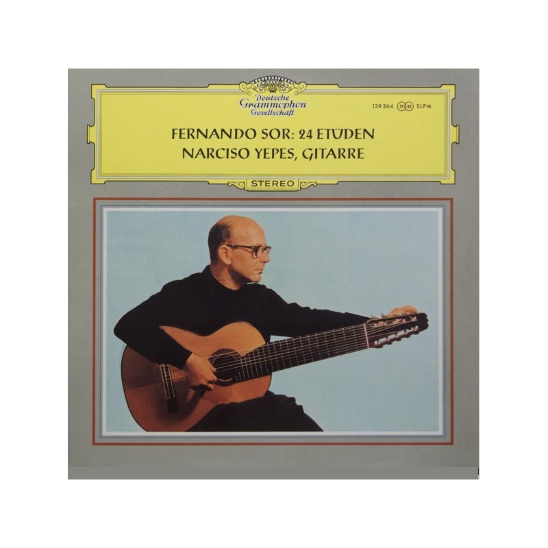 Fernando Sor: 24 Etüden, Narciso Yepes, LP, Deutsche Grammophon 139-364