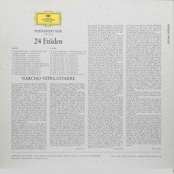 Fernando Sor: 24 Etüden, Narciso Yepes, LP, Deutsche Grammophon 139-364