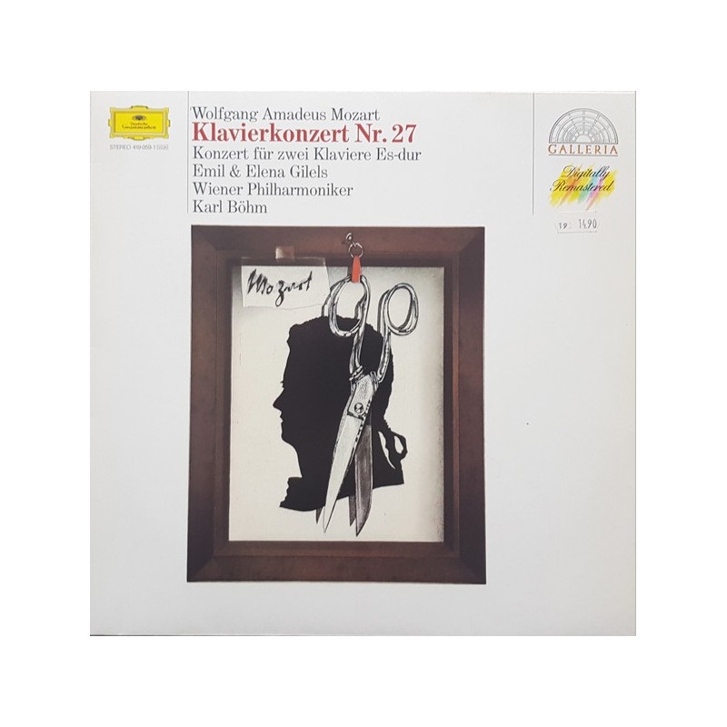 Mozart: Konzert Für Klavier Und Orchester Nr. 27 B-Dur KV 595, Karl Böhm, LP, DG 028941905918