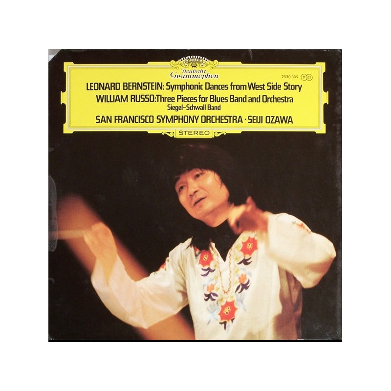 Bernstein/Russo: Symphonic Dances From West Side Story/Three Pieces For Blues Band And Orch., Ozawa, LP, DG 2530-309