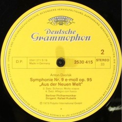 Antonín Dvořák: From The New World, Berliner Philharmoniker, Rafael Kubelik, LP, DG 2530-415