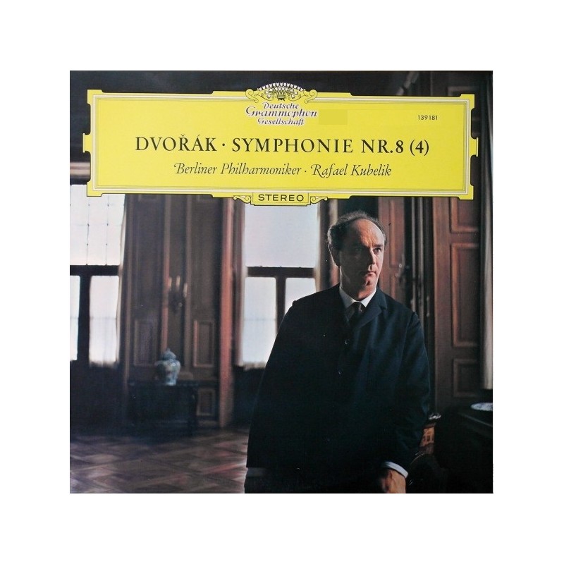 Dvořák: Symphonie Nr. 8 (4), Berliner Philharmoniker, Rafael Kubelik, LP, Deutsche Grammophon 139-181