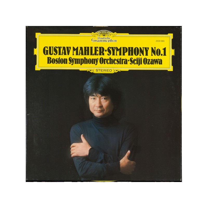 Gustav Mahler: Symphony No.1, Boston Symphony Orchestra, Seiji Ozawa, LP, Deutsche Grammophon 2530-993