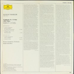 Gustav Mahler: Symphony No.1, Boston Symphony Orchestra, Seiji Ozawa, LP, Deutsche Grammophon 2530-993