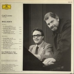 Carl Loewe: Loewe-Balladen, Karl Ridderbusch, Richard Trimborn, LP, Deutsche Grammophon 2530-797