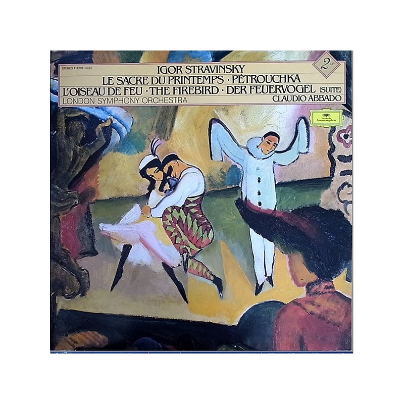 Stravinsky: Le Sacre Du Printemps, Petrouchka, L'Oiseau De Feu, The Firebird, Claudio Abbado, 2x LP, DG 028941320919