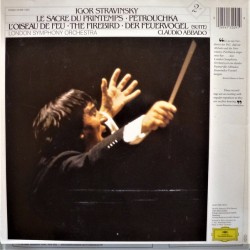 Stravinsky: Le Sacre Du Printemps, Petrouchka, L'Oiseau De Feu, The Firebird, Claudio Abbado, 2x LP, DG 028941320919