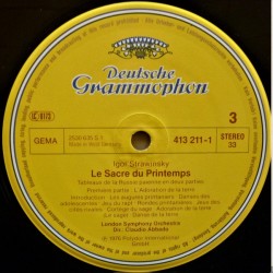 Stravinsky: Le Sacre Du Printemps, Petrouchka, L'Oiseau De Feu, The Firebird, Claudio Abbado, 2x LP, DG 028941320919