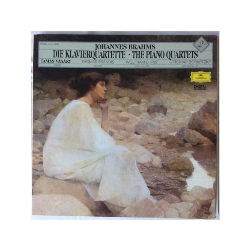 Brahms: Quartet In A Major Op.26/Quartet In C Minor Op.60, Vásáry, Brandis, Christ, Borwitzky, 2x LP, DG 028941319418