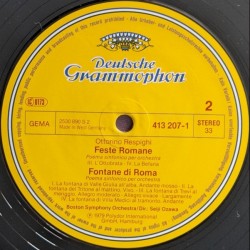 Respighi: Pini Di Roma, Feste Romane, Fontane Di Roma, Boston Symphony Orchestra, Seiji Ozawa, 2x LP, DG 028941320612
