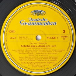 Respighi: Pini Di Roma, Feste Romane, Fontane Di Roma, Boston Symphony Orchestra, Seiji Ozawa, 2x LP, DG 028941320612