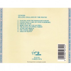 Genesis – Selling England By The Pound, CD, Charisma 5012984507425