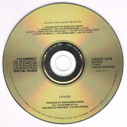 Genesis – Selling England By The Pound, CD, Charisma 5012984507425