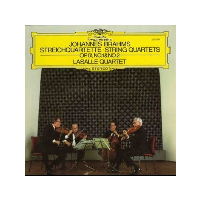 Johannes Brahms: Streichquartette Op.51, No. 1 & No. 2, LaSalle Quartet, LP, Deutsche Grammophon 2531-255