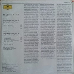 Johannes Brahms: Streichquartette Op.51, No. 1 & No. 2, LaSalle Quartet, LP, Deutsche Grammophon 2531-255