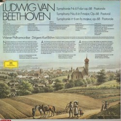 Ludwig Van Beethoven: Symphonie Nr. 6 "Pastorale", Wiener Philharmoniker, Karl Böhm, LP, DG 2530-142