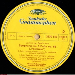 Ludwig Van Beethoven: Symphonie Nr. 6 "Pastorale", Wiener Philharmoniker, Karl Böhm, LP, DG 2530-142