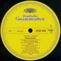 Chopin: Maurizio Pollini – Polonaises, LP, Deutsche Grammophon 2530-659