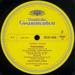 Chopin: Maurizio Pollini – Polonaises, LP, Deutsche Grammophon 2530-659