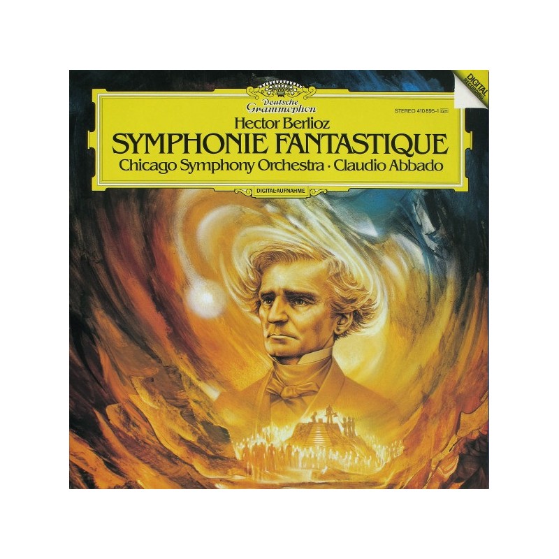 Hector Berlioz: Symphonie Fantastique, Chicago Symphony Orchestra, Claudio Abbado, LP, DG 410-895-1