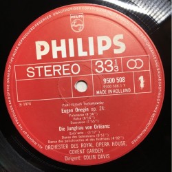 Tchaikovsky: Ballet Music From Operas, Orchestra Of The Royal Opera House, Colin Davis, LP, Philips 9500-508