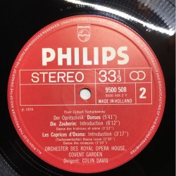 Tchaikovsky: Ballet Music From Operas, Orchestra Of The Royal Opera House, Colin Davis, LP, Philips 9500-508