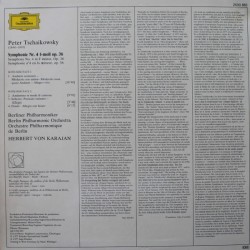 Peter Tschaikowsky: Symphonie Nr. 4, Berliner Philharmoniker, Herbert von Karajan, LP, Deutsche Grammophon 2530-882