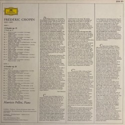 Frédéric Chopin: Études Op. 10 & Op. 25, Maurizio Pollini, LP, Deutsche Grammophon 2530-291