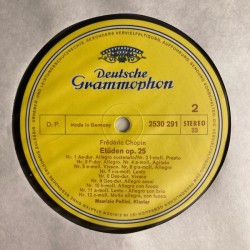 Frédéric Chopin: Études Op. 10 & Op. 25, Maurizio Pollini, LP, Deutsche Grammophon 2530-291