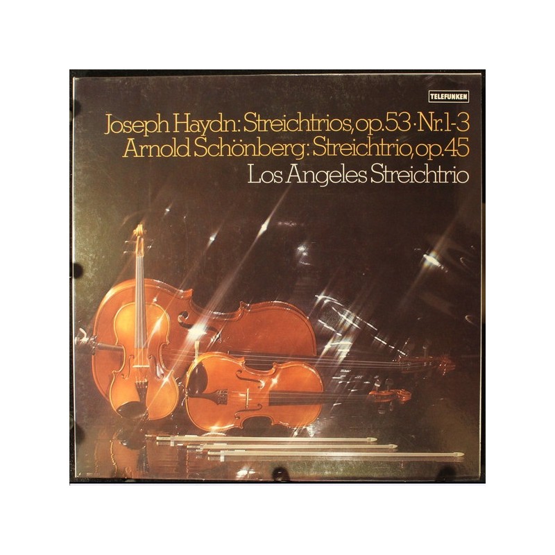 Haydn/Schönberg: Streichtrios Für Violine, Viola Und Violoncello, Op.53, Los Angeles Streichtrio, LP, Telefunken 6.42615