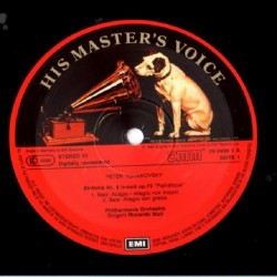 Tchaikovsky: Symphony No. 6 Pathetique, Philharmonia Orchestra, Riccardo Muti, LP, EMI 5099929049912