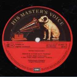 Tchaikovsky: Symphony No. 6 Pathetique, Philharmonia Orchestra, Riccardo Muti, LP, EMI 5099929049912