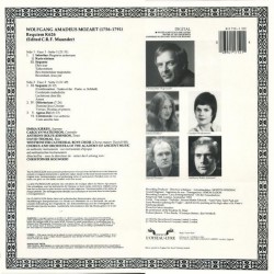 Mozart: Requiem, Academy Of Ancient Music, Christopher Hogwood, LP, L'Oiseau-Lyre 028941171214