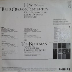 Joseph Haydn, Ton Koopman – The 6 Organ Concertos, 2x LP, Philips 6769-065