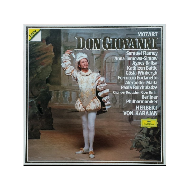 Mozart: Don Giovanni, Berliner Philharmoniker, Herbert Von Karajan, 3x LP, Deutsche Grammophon 028941917911