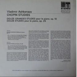 Chopin: Vladimir Ashkenazy – Chopin Studies, LP, SAGA 5293