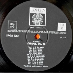 Chopin: Vladimir Ashkenazy – Chopin Studies, LP, SAGA 5293