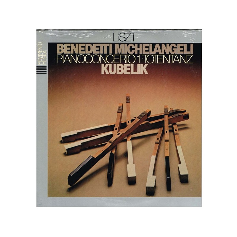 Liszt: Concerto N.1 In Mi Bem. Mag./Totentanz, Arturo Benedetti Michelangeli, Rafael Kubelik, LP,