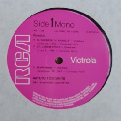Arturo Toscanini And NBC Symphony Orchestra, LP mono, RCA AT-108