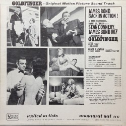 John Barry – Goldfinger (OST), LP mono, United Artists UAL-4117