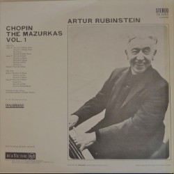 Arthur Rubinstein – Chopin The Mazurkas Volume 1, LP, RCA Victor SB-6702