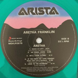 Aretha Franklin ‎– Aretha, green LP 180g. ltd 2000 copies, Music on Vinyl 8719262014145