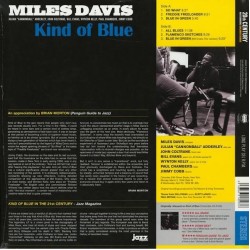 Miles Davis – Kind Of Blue, LP 180g. blu, 20th Century Masterworks 8436563182976