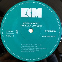 Keith Jarrett – The Köln Concert, 2x LP gatefold, ECM 1064/65