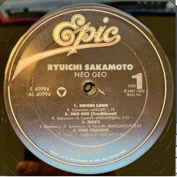 Ryuichi Sakamoto – Neo Geo, LP, Epic BFE-40994