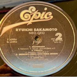 Ryuichi Sakamoto – Neo Geo, LP, Epic BFE-40994