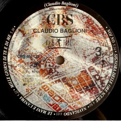 Claudio Baglioni: Oltre, 2x LP, CBS 5099746613518