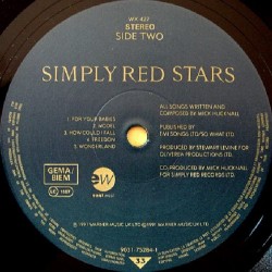 Simply Red – Stars, LP, EastWest 090317528410
